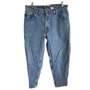 VINTAGE Levi's 560 Men Jeans 36 x 30 Blue Denim Loose Fit Tapered Leg Made USA